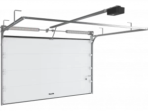 Гаражные секционные ворота RSD02 Doorhan из стальных сэндвич-панелей с торсионным механизмом (6000*3200)